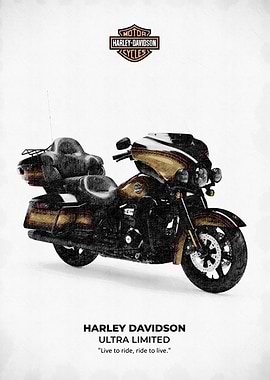 Harley Davidson Ultra Limited Motorcycle