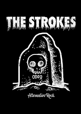 The Strokes Skull Graphic