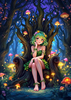 Forest Nymph Throne