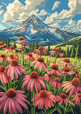 Mountain Meadow Flowers