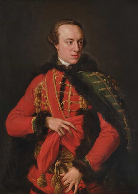 Portrait of a Man in Red Uniform