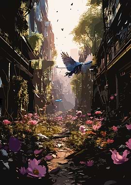 Nature Reclaims City