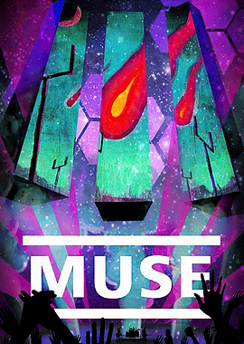 Muse Concert Poster