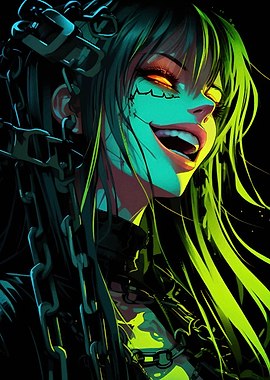 Green-Haired Anime Girl