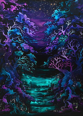 Enchanted Twilight Forest