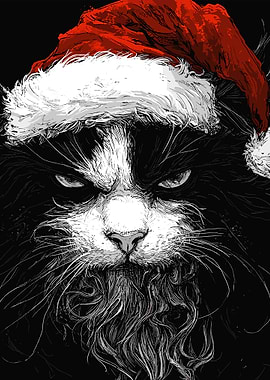 Grumpy Cat Santa