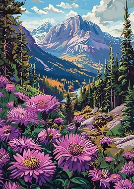 Mountain Meadow Flowers