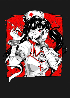 Creepy Anime Nurse