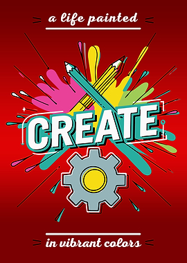 Create in Vibrant Colors