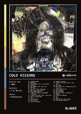 Cold Visions (2024) Album by Bladee