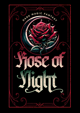 Rose of Night Fantasy Art