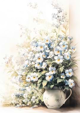 Flower Blue Forget Me Not