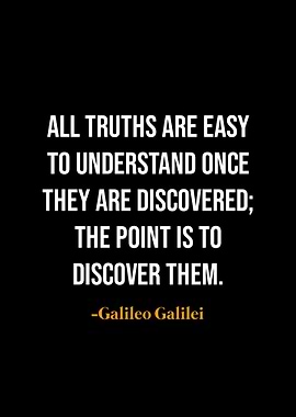 Galileo Galilei Quote