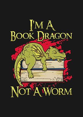 Book Dragon Design