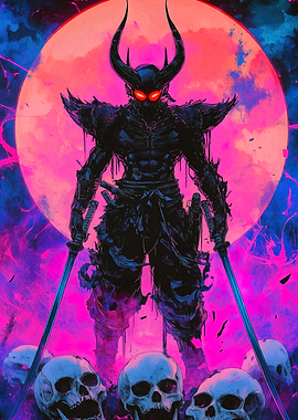Demonic Samurai Warrior