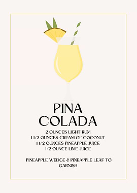 Pina Colada Recipe