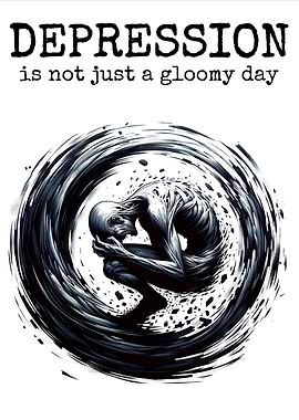 Depression Art Print