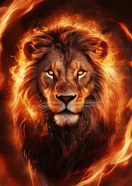 Fiery Lion