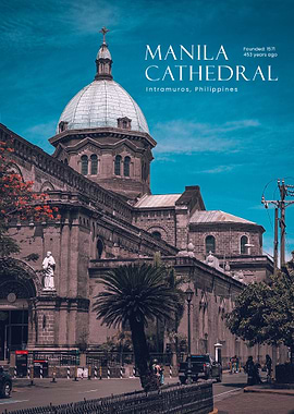 Manila Cathedral, Intramuros, Philippines