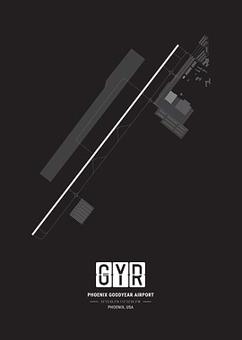 Phoenix Goodyear Airport Map