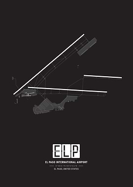El Paso Airport Layout