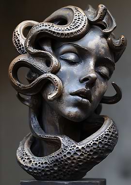 Medusa Sculpture