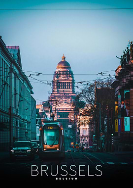 Brussels Street Scene
