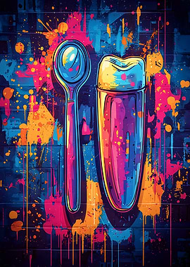 Colorful Dental Tools
