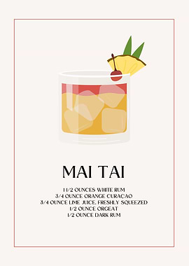 Mai Tai Cocktail Recipe