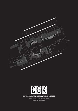 Soekarno-Hatta International Airport Map