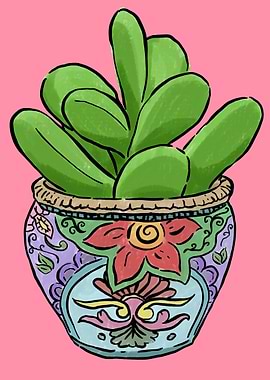 Potted Succulent
