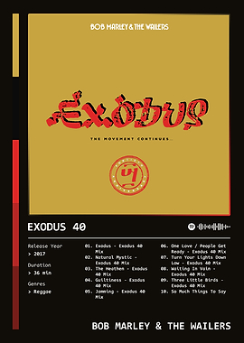 Exodus 40 (2017) Album by Bob Marley & The Wailers