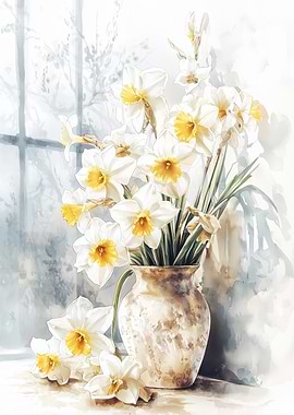 Flower Yellow Narcissus