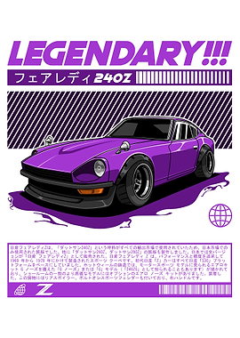 Nissan Datsun 240Z Fairlady Z Purple