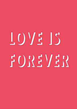 Love is Forever Poster
