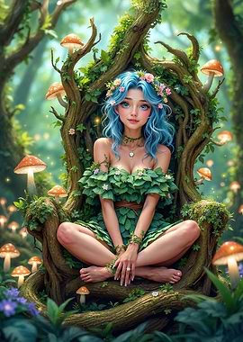 Forest Nymph Throne