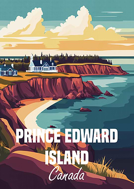 Prince Edward Island Landscape Poster
