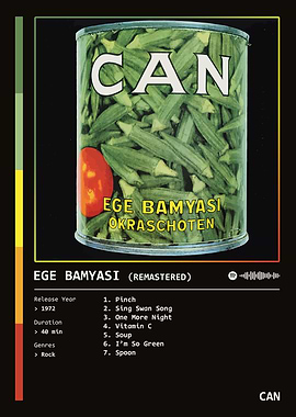 Ege Bamyasi (1972) Album by CAN