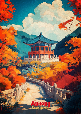 Andong Art Poster