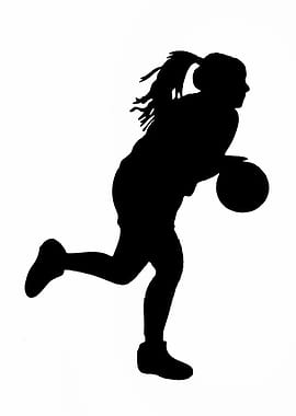 Basketball Player Silhouette