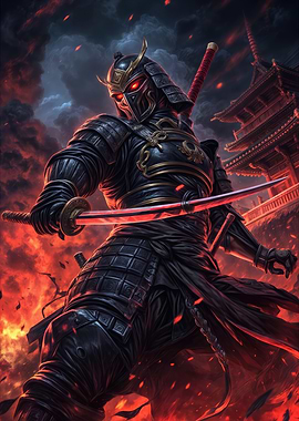 Armored Samurai Warrior