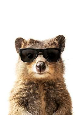Cool Quokka in Sunglasses