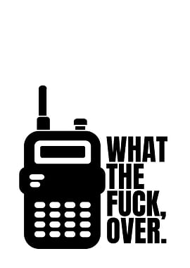 Walkie Talkie with Provocative Text