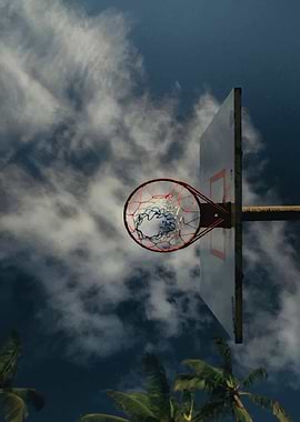 Basketball Hoop Against Sky