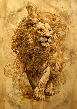 Ethereal Lion