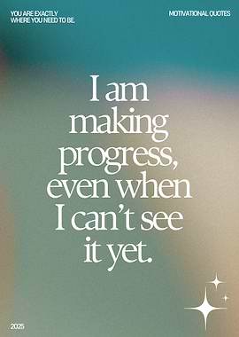 Minimalist Positive Affirmation Print - Motivational Quotes for Self-Love and Empowerment