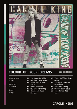 Colour Of Your Dreams (1993) Album by Carole King