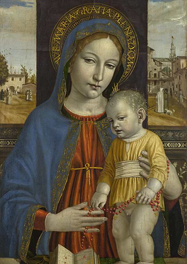 Madonna and Child Painting II