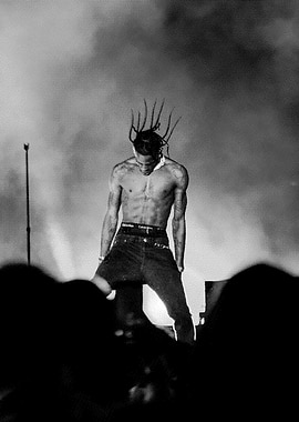 Travis Scott Concert Photo