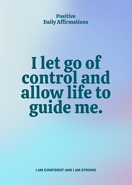 Calming Affirmation Wall Decor - Inspirational Quotes for Mindfulness and Peace